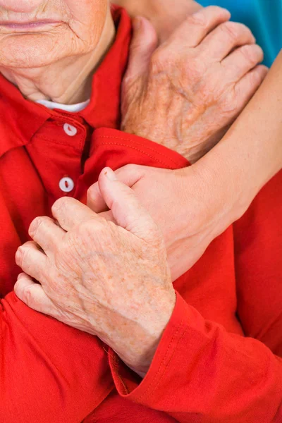 Ajudar as mãos — Fotografia de Stock