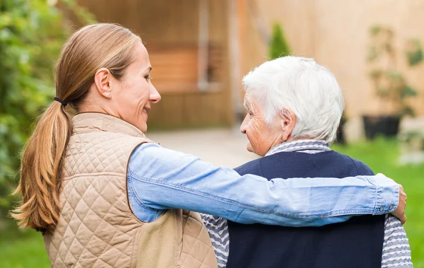 Elderly care — Stock Photo, Image