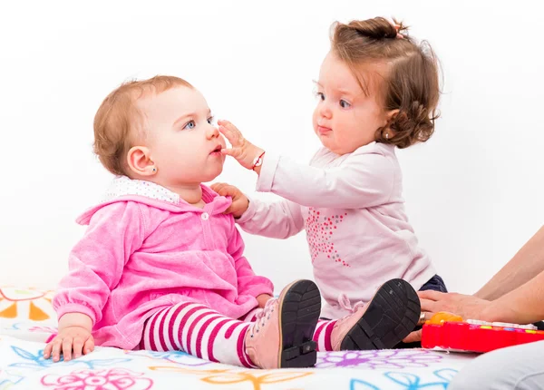 Adorable babies — Stock Photo, Image