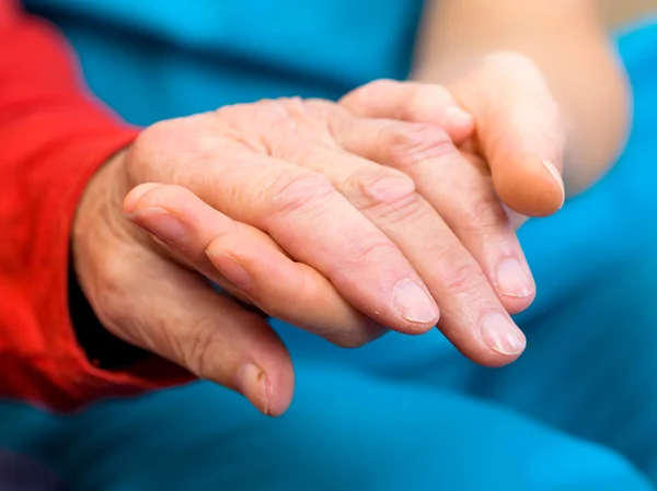 Helfende Hände — Stockfoto