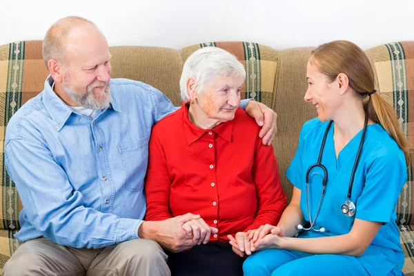 Elderly care — Stock Photo, Image