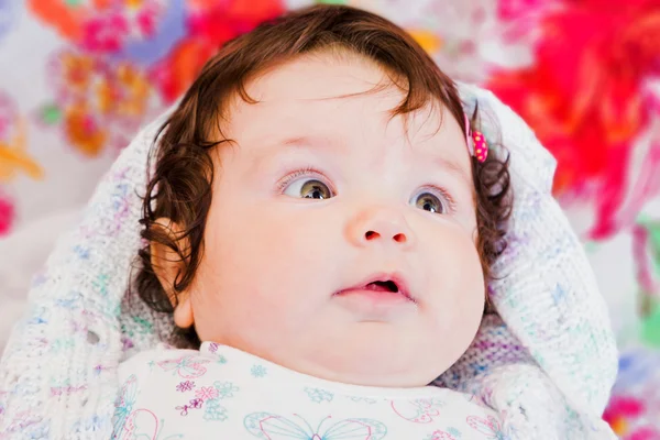 Schattige baby — Stockfoto