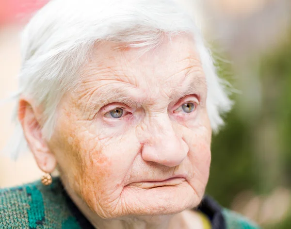 Elderly woman — Stock Photo, Image