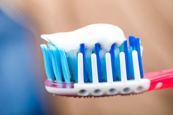 Escovação de dentes — Fotografia de Stock