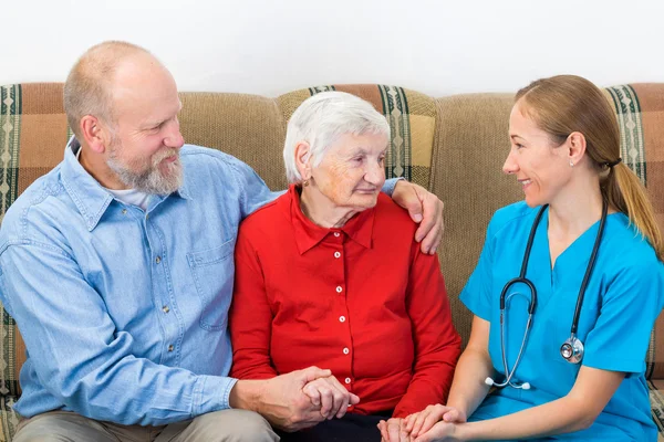 Elderly care — Stock Photo, Image