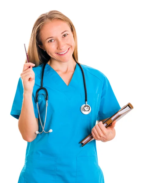 Giovane medico femminile — Foto Stock