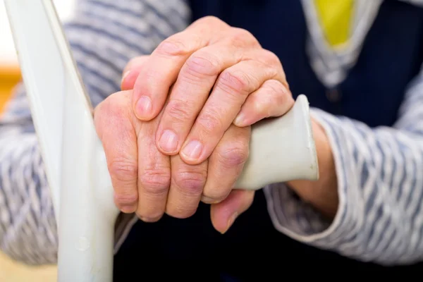 Starších ženách ruce — Stock fotografie