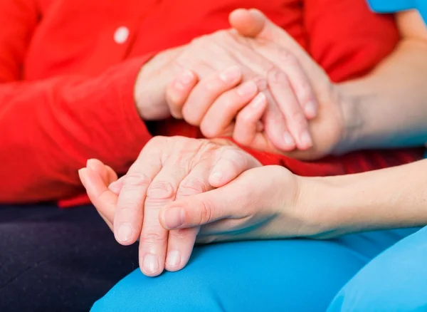 The helping hands — Stock Photo, Image