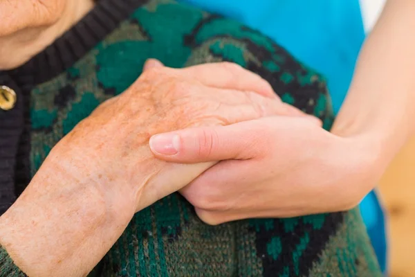 The helping hands — Stock Photo, Image