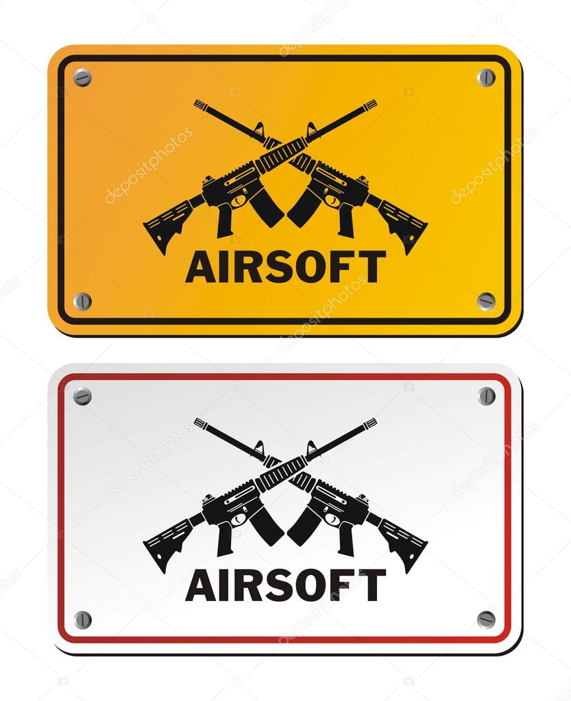 Airsoft signs