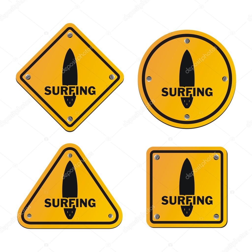 Surfing signs