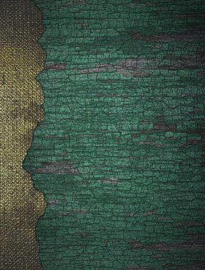 Grunge wood background with rusty cracked plate. Element for design. Template for design. copy space for ad brochure or announcement invitation, abstract background.