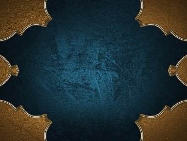 Tasarım için mavi öğe. Tasarım şablonu. reklam broşür veya duyuru davet, arka plan için alanı Kopyala.