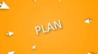 Bir kavram olarak planlama strateji. 