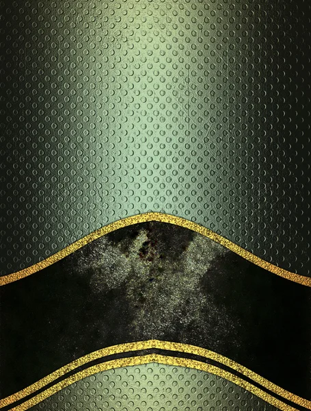 Зеленый гранж фон с черной лентой. Шаблон для дизайна. копировать место для рекламной брошюры или приглашения на объявление, абстрактный фон . — стоковое фото