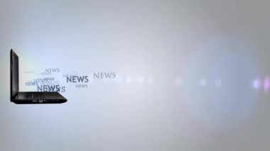 Kelime haber ile dizüstü bilgisayar. Lots-in haber dizüstü dışarı uçan