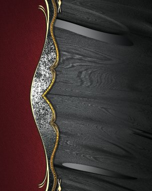 Kırmızı kenarlı soyut arka plan. Tasarım şablonu. reklam broşürü veya duyuru davetiyesi için kopya alanı, soyut arka plan.