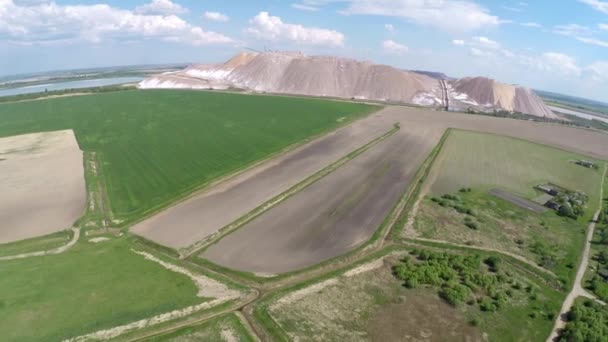 索利戈尔斯克白俄罗斯钾肥生产。钾盐矿床的发展 — 图库视频影像