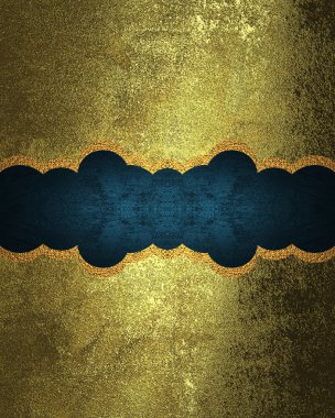 Dekoratif tabela altın doku. Tasarım şablonu. kopya alanı reklam broşür veya duyuru davet için