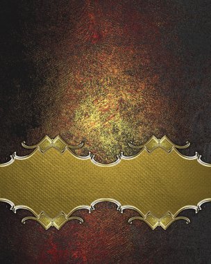 Grunge doku dekorasyon arka plan için plaka. Tasarım şablonu. reklam broşürü veya duyuru davetiyesi için kopya alanı