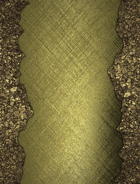 Yırtık kenarlar ile Grunge altın arka plan — Stok fotoğraf