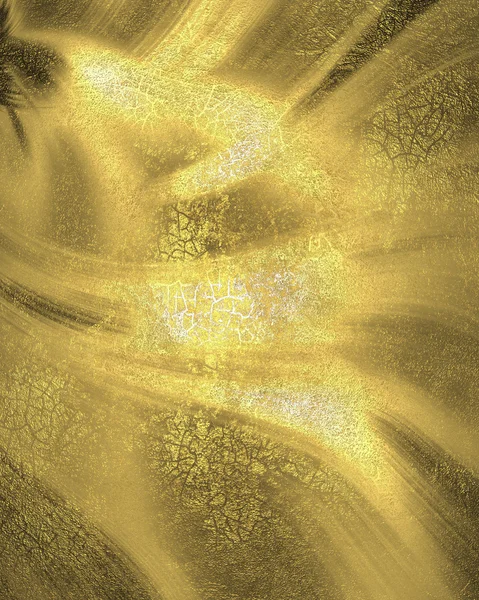 Abstrakte Grunge-Textur aus gebrochenem Gold. Designvorlage. Designseite — Stockfoto