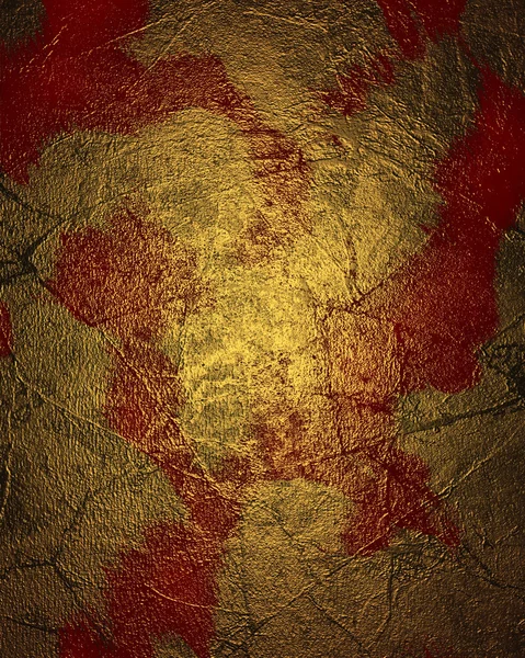 グランジ赤ゴールドのテクスチャ — ストック写真