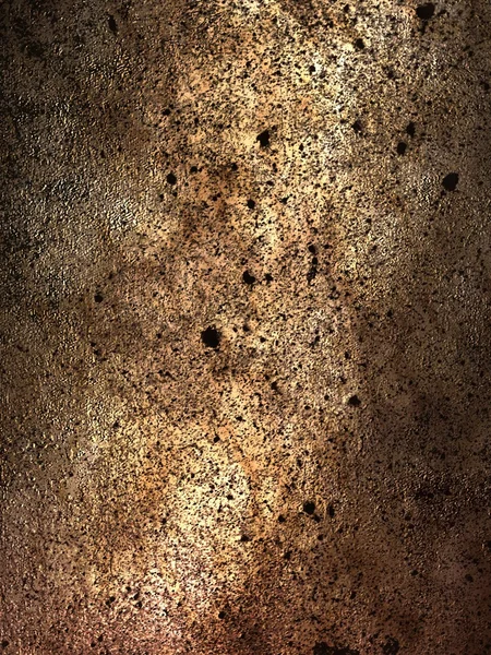 Old rusty metal plate heavily aged and corroded. The corrosion stain creates a grungy frame — Stock Photo, Image