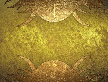 desenli yüksek ayrıntılarla bronz metal doku