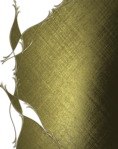 Abstraktes Texturmuster aus Gold. Vorlage — Stockfoto