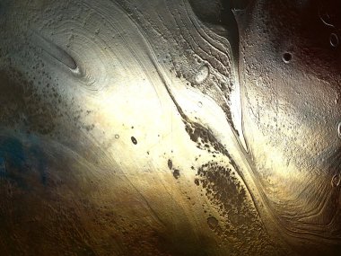 ezik ve çizikler ile metal bir yüzeye.