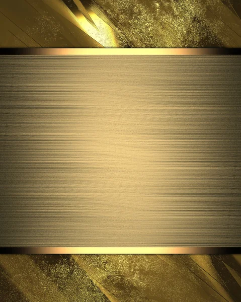 Gold textur med guldplätering. Formgivningsmallen. Design för webbplatsen — Stockfoto