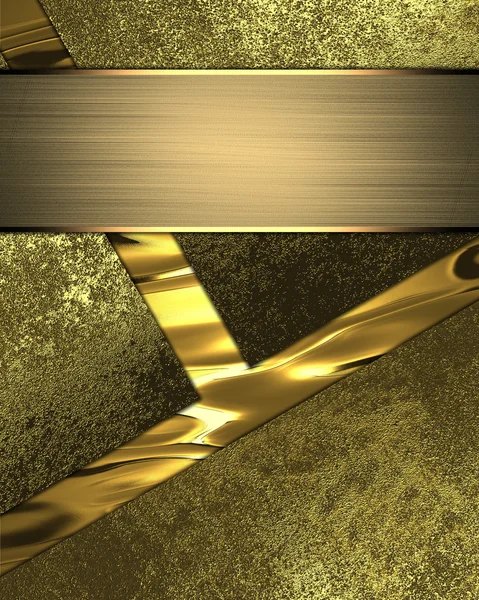 Abstract background of golden plates. Design template. Design site — Stock Photo, Image