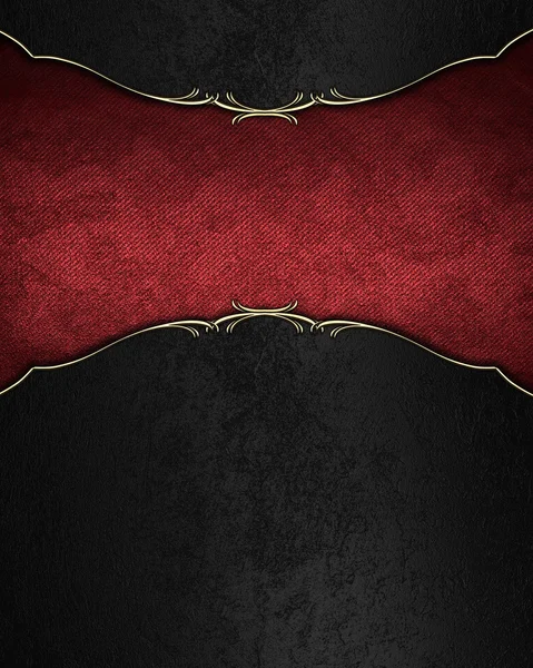 Siyah kadife arka plan kırmızı kadife tablet ile. Metin için şablon tasarım. Şablon site için