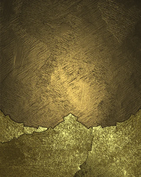 Texture in oro con placca d'oro consumata. Progettazione modello . — Foto Stock