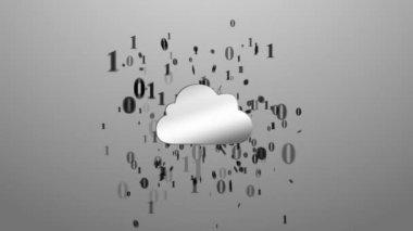 Bulut bilgisayar. İkili kod çevresinde bulut bilgi işlem