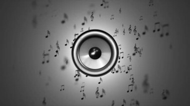 Müzik dinamikleri. Hoparlör yakınındaki notlar
