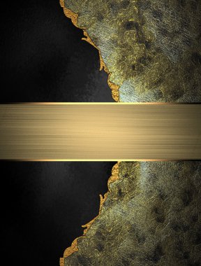 Tasarım şablonu. Siyah arka plan ile soyut doku