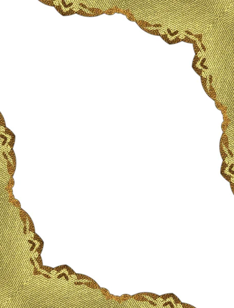 Cornice d'oro. Modello di progettazione — Foto Stock