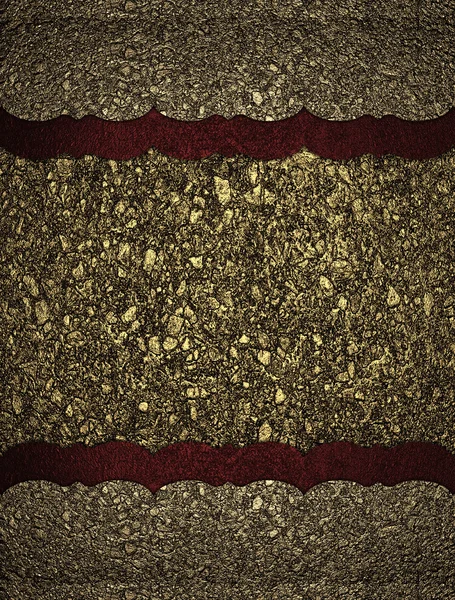 Modelo abstrato de areia dourada — Fotografia de Stock