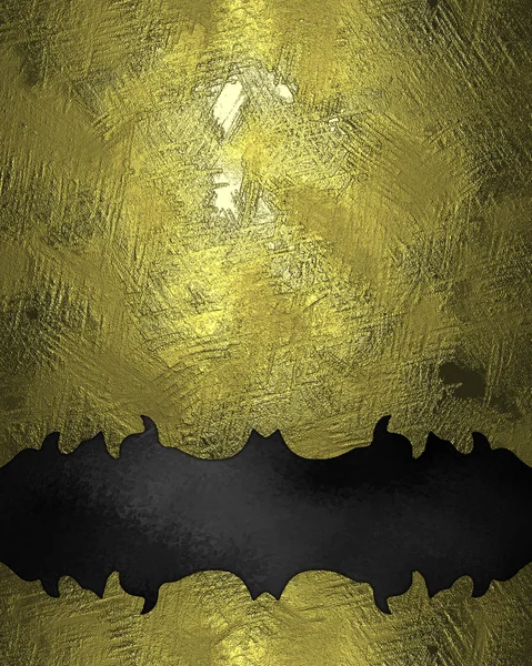 Grunge-Hintergrund mit schwarzem Namensschild. Designvorlage. Designseite — Stockfoto