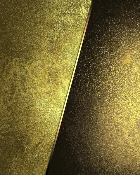 Background of gold metal plates for the label. Element for design. Template for design. Abstract grunge background. — Stock Photo, Image