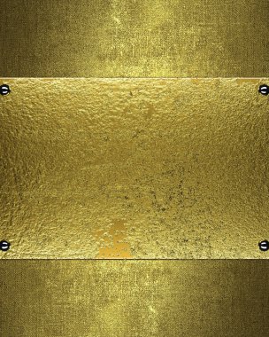 Grunge texture with antique sign for text. Element for design. Template for design.