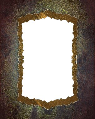 Grunge texture with a white nameplate. Element for design. Template for design. copy space for ad brochure or announcement invitation, abstract background