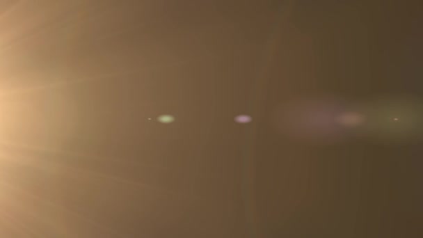 Close-up van de zon, net na zonsopgang — Stockvideo