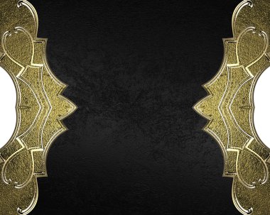 Black Element for design. Template for design. copy space for ad brochure or announcement invitation, abstract background