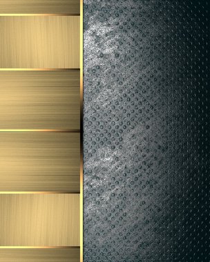 Tasarım için altın öğe. Tasarım şablonu. reklam broşür veya duyuru davet, arka plan için alanı Kopyala