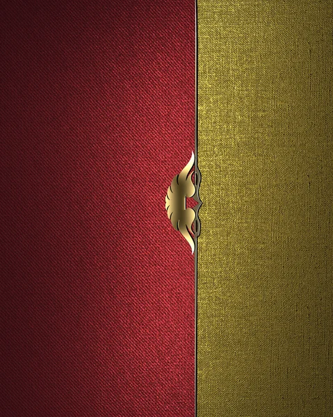 Tela verde con ornamenti in oro. Elemento per il design. Modello per il design. copia spazio per brochure pubblicitaria o invito all'annuncio, sfondo astratto — Foto Stock