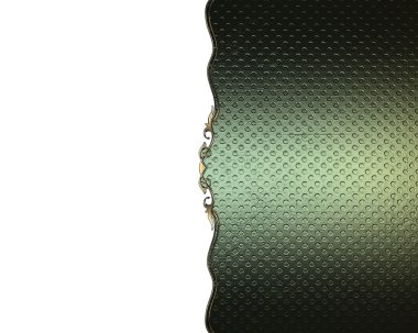 Green texture on a white background with a pattern. Element for design. Template for design. copy space for ad brochure or announcement invitation, abstract background