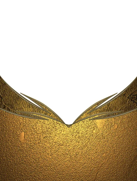 Padrão de grunge dourado. Elemento para design. Modelo para design. espaço de cópia para anúncio brochura ou anúncio convite, fundo abstrato — Fotografia de Stock